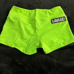 Savage barbell shorts